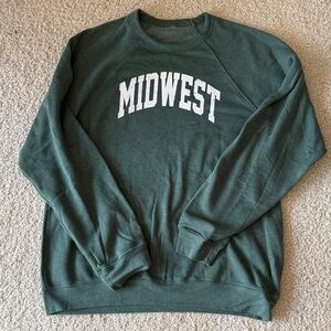 Midwest Green Women’s Sweater